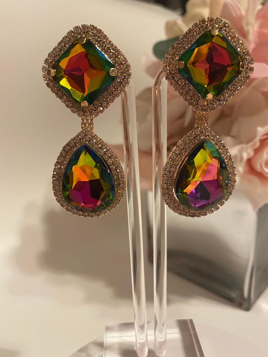 Jaded “Clip On” Earrings