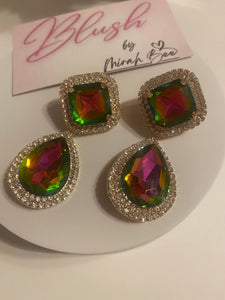 Jaded “Clip On” Earrings